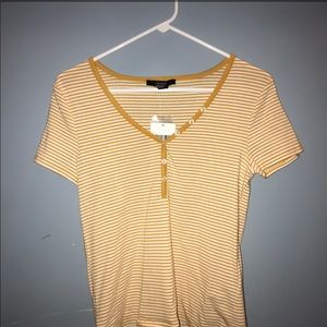 forever 21 yellow shirt